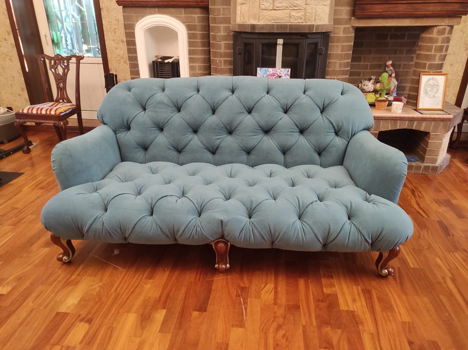 Перетяжка дивана. Новосокольники