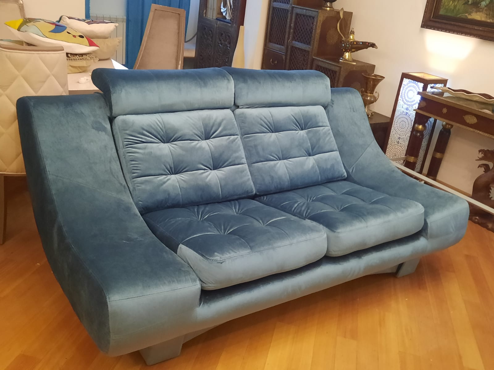 Обивка дивана на дому. Новосокольники